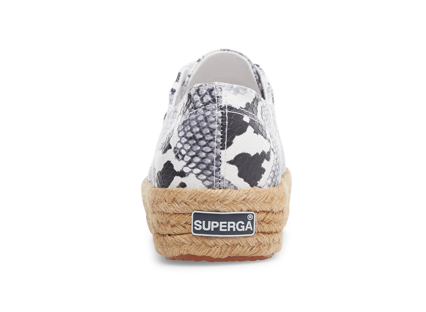 Superga Platform Womens - 2730 Pufanropew - Beige/Snake - VRKMZ0938